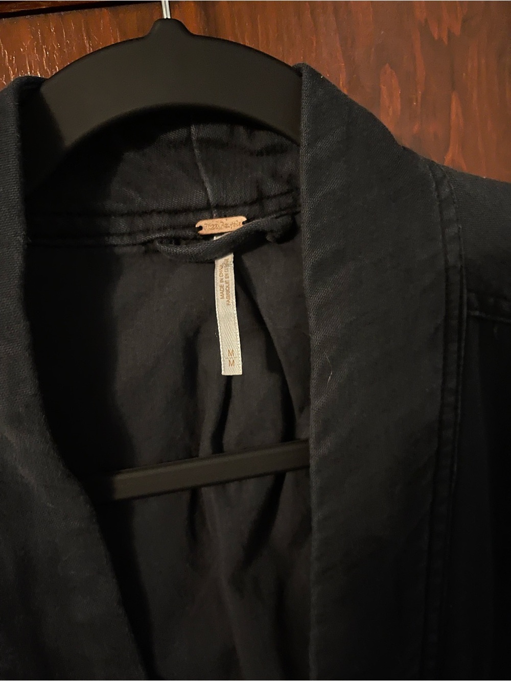 Free People Navy Utility Jacket - Picture 3 of 9